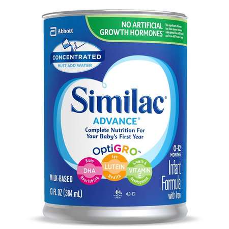 SIMILAC Similac Advance Concentrated Liquid 13 oz. Can, PK12 56973